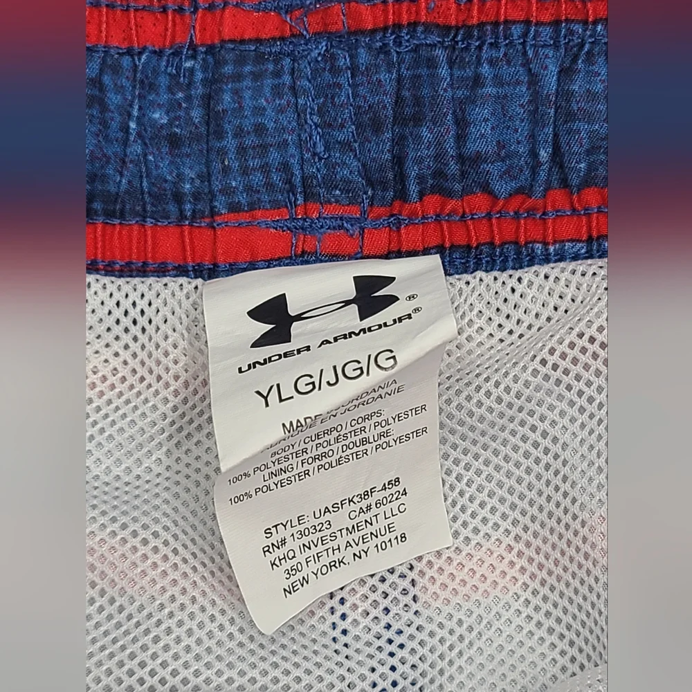 Under Armour red blue
